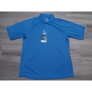 NWT Propper Men's Cobalt Blue Snag Free Polo Uniform Pen Pocket Shirt Size Large